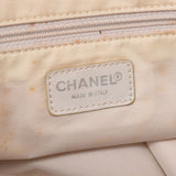 CHANEL シャネル ニュートラベルライン トートGM ベージュ レディース ナイロン/レザー トートバッグ Bランク 中古 銀蔵