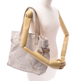 Chanel Chanel Neut Label Line Tote GM Beige Women's Nylon / Leather Tote Bag B Rank Used Sinkjo