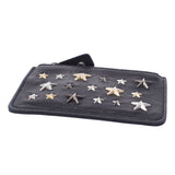 JIMMY CHOO Jimmy Keeling Osen Starstads, Navy: Navy Unsex Curf Coming Case B Rank used silver coin