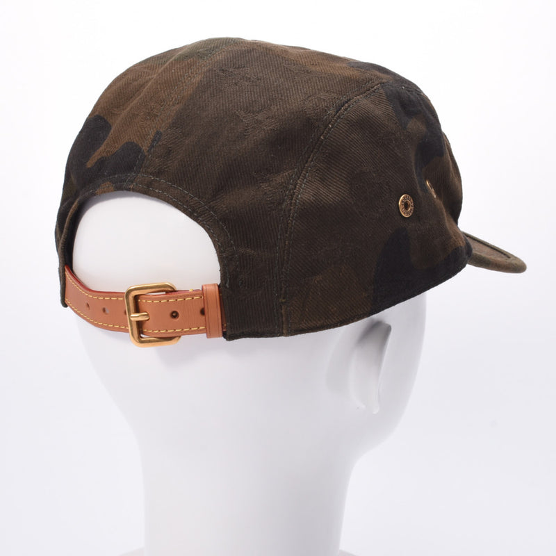路易威登最高法院营帽迷彩伪装MP1875男士棉100％盖A等级使用Silgrin
