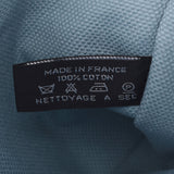 HERMES エルメス ボラボラPM 青 ユニセックス キャンバス ハンドバッグ Bランク 中古 銀蔵
