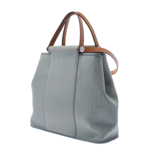 Hermes Canvas Tote Bag 2WAY Canvas / leather bag / b