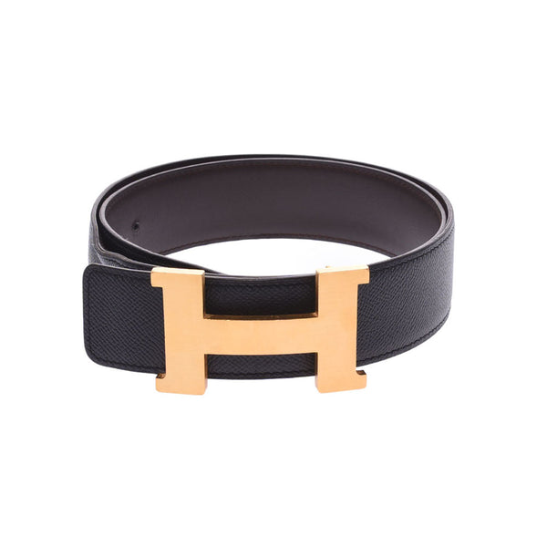 Hermes h belt large size 85CM black gold hardware x – 銀蔵オンライン