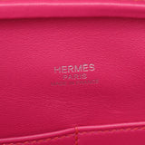 HERMES Hermes Elmes Elmes: Rose Shocking Silver, Gold, Gold, Gold, Gold, Gold, Gold, Gold, Gold, 2006, Mark, Shable, Shable, handbag, handbag, A rank, used silver storehouse.