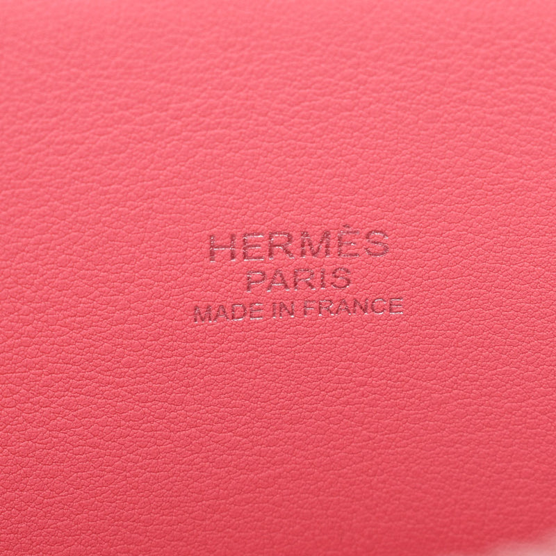 Hermes Bose 27 2WAY bag rose azure silver hardware