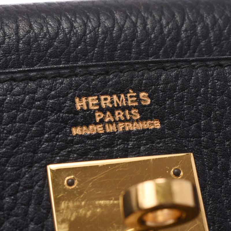 Hermes Kerry 2WAY bag 2WAY bag black gold hardware u u circa