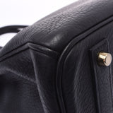 Hermes Birkin bag 40 black gold hardware L / s 2008 / 08