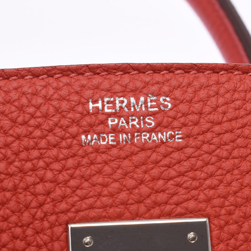 Hermes Birkin bag 35 rose Jaipur silver hardware