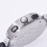 LOUIS VUITTON Louis Viton, the Tambourbur, Q118F Men' s, SS/Rubber, wristwatch, black, black, A-rank, used silver storehouse.