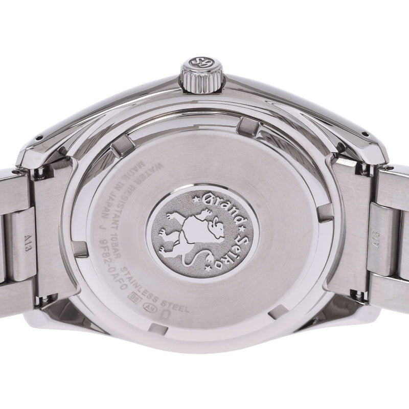 Grand Seiko sbgv223 / 9f82-0af0 men's SS Watch quartz black dial
