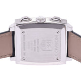 TAG Heuer Monaco new belt CW 2113. F66183 Mens SS / leather watch automatic