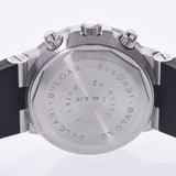 BVLGARI ブルガリ ディアゴノ スクーバ FIFA100周年記念モデル 999本 SCB38S メンズ SS/ラバー 腕時計 自動巻き 白文字盤 ABランク 中古 銀蔵