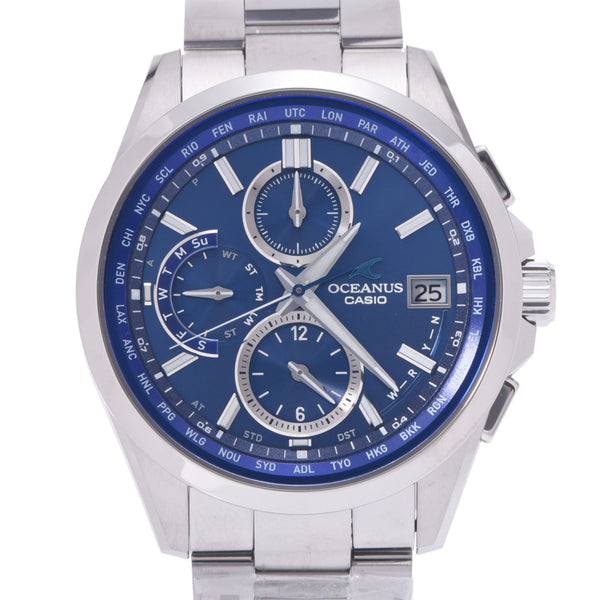 Casio Oceanus classic line ocw-2602-2a2jf Mens Titanium Watch