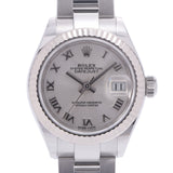 Lax Rolex date just 279174 Ladies SS / WG watch Automatic Silver Dial