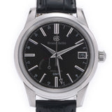 Grand Seiko Spring drive GMT sbge 227 men's SS / Black Watch