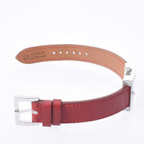 HERMES Hermes Belt Watch BE1.110 Ladies SS/Leather Watch Quartz White Dial A Rank Used Ginzo
