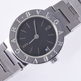 BVLGARI Bvlgari Bvlgari Bvlgari Bvlgari 23 BB23SS ladies SS watch Quartz Black Dial A Rank used silver stock