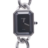 CHANEL シャネルプルミエールサイズ L Lady's SS watch quartz lindera board A rank used silver storehouse