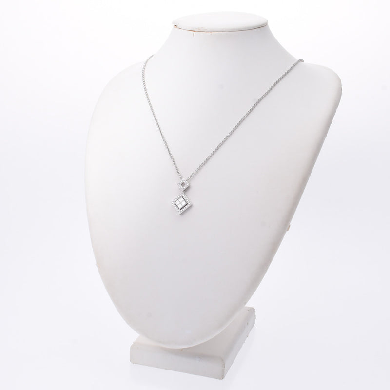 Atelier ar atelier al diamond 0.87 / 0.55CT Unisex K18 WG Necklace