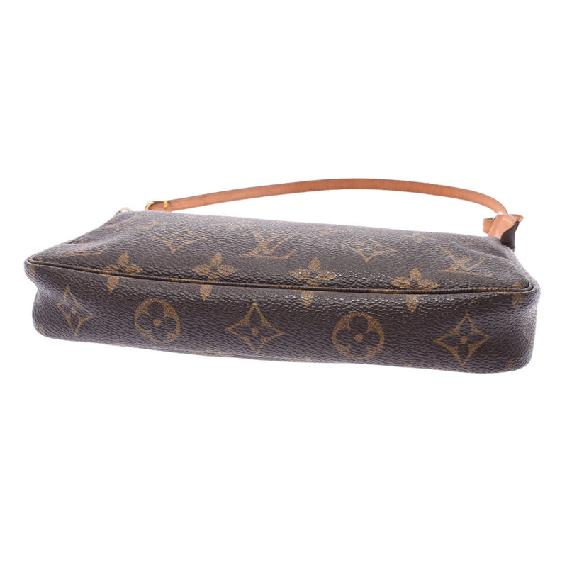 LOUIS VUITTON Monogram Pochette Accessois Old Brown M51980 Ladies Monogram Canvas Accessory Pouch B Rank Used Ginzo