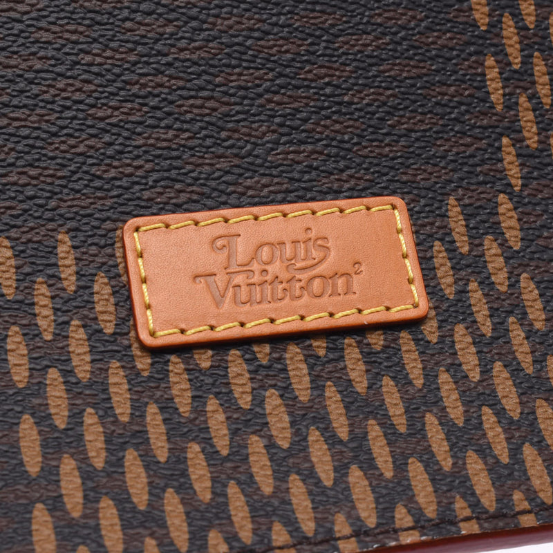 LOUIS VUITTON ルイヴィトン ダミエ ジャイアント ミニトート 2WAYバッグ NIGOコラボ ブラウン N40355 ユニセックス ハンドバッグ 新同 中古 銀蔵