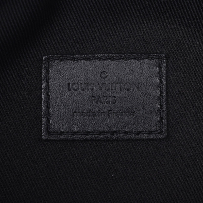 Louis Vuitton Louis Vuitton Monogram Galaxy Discovery Bum Bag Black M44444 Menogram Galaxy Canvas Body Bag AB Rank Used Silgrin