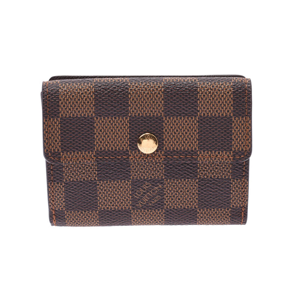LOUISVUITTON 小銭入れ ルイヴィトン ダミエ ルイヴィトンラドロー 小銭入れ 14137 ブラウン ユニセックス ダミエ