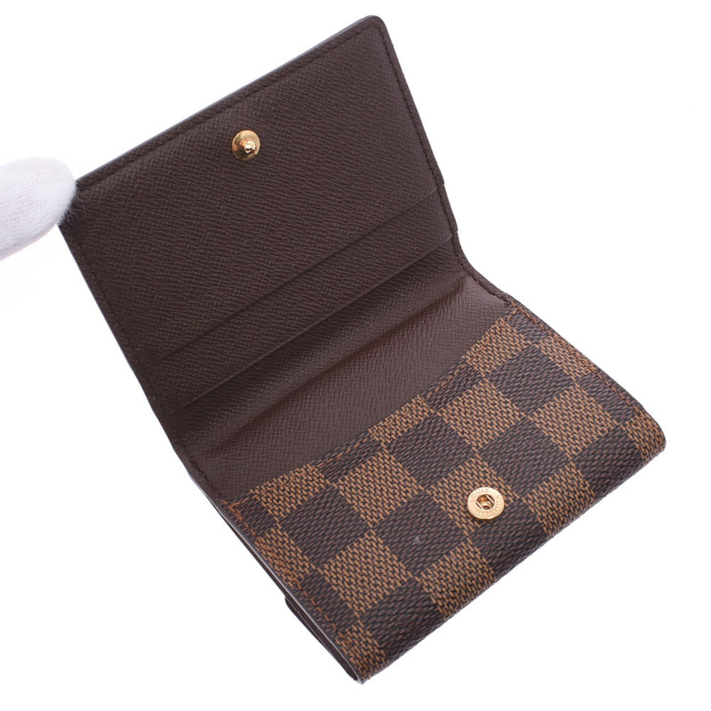 LOUIS VUITTON Louis Vuitton Damier Radrow coin purse Brown N62925 Unisex Damier canvas coin case A rank used Ginzo