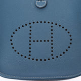 HERMES エルメス エヴリン TPM ブルータラサ シルバー金具 □G刻印(2003年頃) レディース リセ ショルダーバッグ Bランク 中古 銀蔵