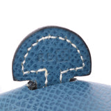 HERMES エルメス エヴリン TPM ブルータラサ シルバー金具 □G刻印(2003年頃) レディース リセ ショルダーバッグ Bランク 中古 銀蔵