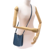 HERMES エルメス エヴリン TPM ブルータラサ シルバー金具 □G刻印(2003年頃) レディース リセ ショルダーバッグ Bランク 中古 銀蔵