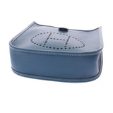 HERMES エルメス エヴリン TPM ブルータラサ シルバー金具 □G刻印(2003年頃) レディース リセ ショルダーバッグ Bランク 中古 銀蔵