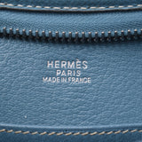 HERMES エルメス ベルランゴ23 ブルージーン シルバー金具 □I刻印(2005年頃) レディース ヴォーエプソン ショルダーバッグ ABランク 中古 銀蔵