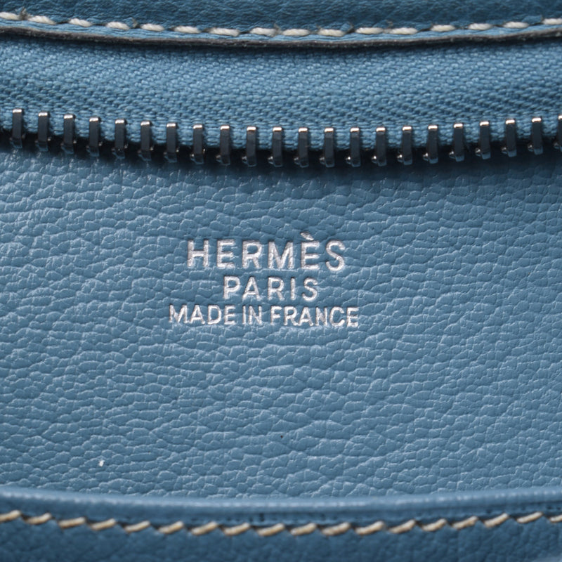 HERMES ベルランゴPM エプソンブルージーン シルバー金具