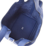 HERMES Hermes Picotan Rock PM Blue Saphir Silver Golden Y Imprint(大约2020年)女士Trillon Clemans手袋新单身