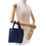 HERMES Hermes Picotan Rock PM Blue Saphir Silver Golden Y Imprint(大约2020年)女士Trillon Clemans手袋新单身