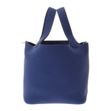 HERMES Hermes Picotan Rock PM Blue Saphir Silver Golden Y Imprint(大约2020年)女士Trillon Clemans手袋新单身