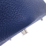 HERMES Hermes Picotan Rock PM Blue Saphir Silver Golden Y Imprint(大约2020年)女士Trillon Clemans手袋新单身