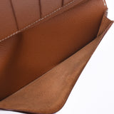 HERMES エルメス オオサカ ゴールド 刻印不明 ユニセックス クシュベル 札入れ Bランク 中古 銀蔵