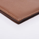 HERMES エルメス オオサカ ゴールド 刻印不明 ユニセックス クシュベル 札入れ Bランク 中古 銀蔵