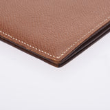 HERMES エルメス オオサカ ゴールド 刻印不明 ユニセックス クシュベル 札入れ Bランク 中古 銀蔵