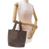 HERMES エルメス ピコタンロック MM エトゥープ シルバー金具 Z刻印(2021年頃) レディース トリヨンクレマンス ハンドバッグ 未使用 銀蔵