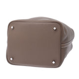 HERMES エルメス ピコタンロック MM エトゥープ シルバー金具 Z刻印(2021年頃) レディース トリヨンクレマンス ハンドバッグ 未使用 銀蔵