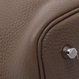 HERMES エルメス ピコタンロック MM エトゥープ シルバー金具 Z刻印(2021年頃) レディース トリヨンクレマンス ハンドバッグ 未使用 銀蔵