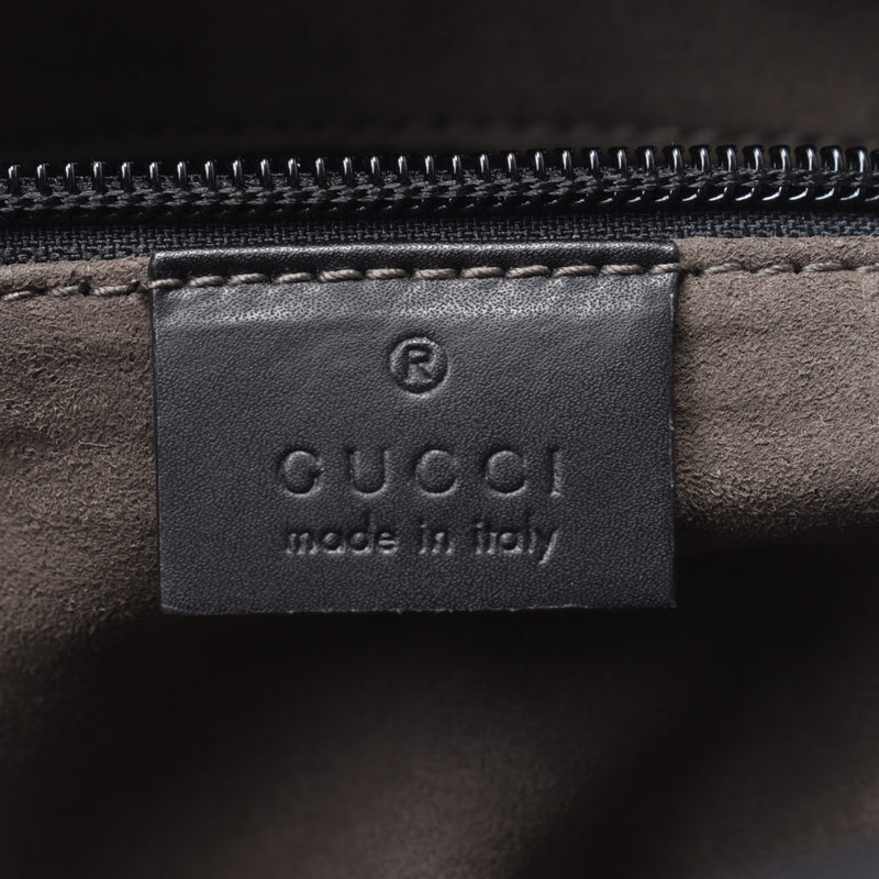 Gucci Gucci GG稀纹毒物系统/黑色450947男女皆宜的GG Sprim Canvas Curf肩包Ab等级使用Silgrin