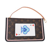 Louis Vuitton Louis Vuitton Monogram Never Full MM Game on Collection Brown M57452 Unisex Monogram Canvas Tote Bag New Sanko