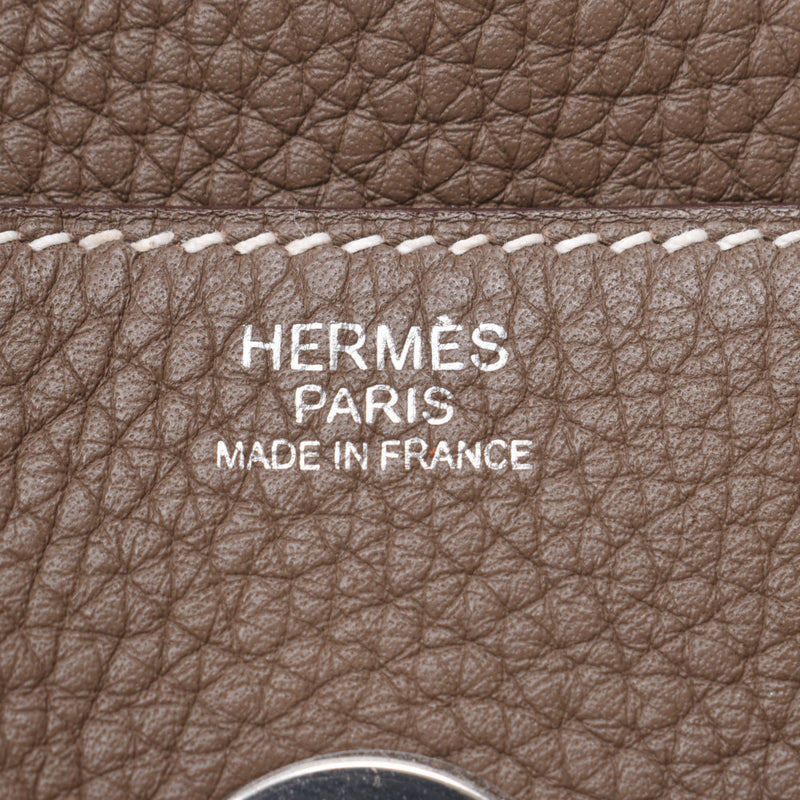 Hermes Hermes Lindy 30 2WAY Bag Ethoup Silver Fittings X Engraving (around 2016) Ladies Triyo Clemance Handbag A-rank used Silgrin