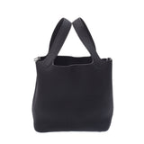 HERMES エルメス ピコタンロック PM 黒 シルバー金具 Y刻印(2020年頃) レディース トリヨンクレマンス ハンドバッグ 新品 銀蔵