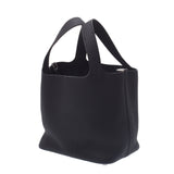 HERMES エルメス ピコタンロック PM 黒 シルバー金具 Y刻印(2020年頃) レディース トリヨンクレマンス ハンドバッグ 新品 銀蔵