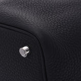 HERMES エルメス ピコタンロック PM 黒 シルバー金具 Y刻印(2020年頃) レディース トリヨンクレマンス ハンドバッグ 新品 銀蔵